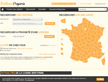 Tablet Screenshot of meilleurecreperie.com